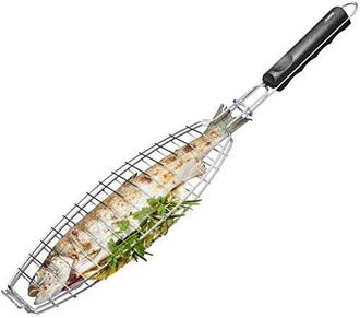 GEFU Gefu - Bbq Cacerola De Pescado, Acero Inoxidable, Multicolor