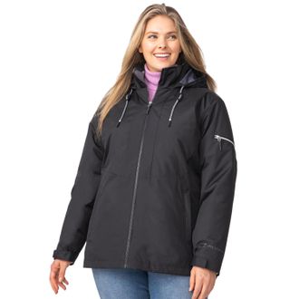 Free Country Womens Plus Size Back of Bell 3-in-1 Systems Jacket