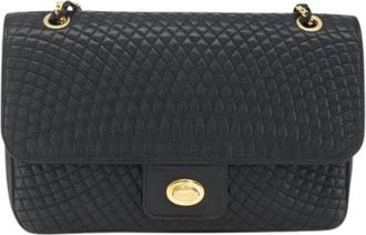 Bally Pre-owned Shoulder Bags, female, Blue, Size: ONE SIZE Pre-owned Shoulder Bag