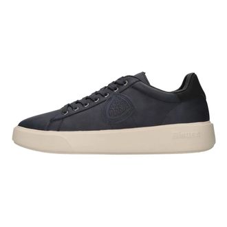 Blauer Schoenen, Heren, Blauw, 41 EU, Leer, Buck 01-Nub Sneakers
