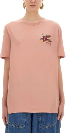 Etro T-Shirt With Pegasus-Donna