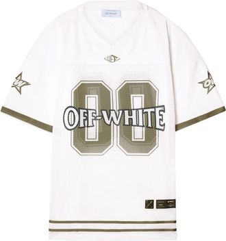 Off-white mesh T-shirt - men - Polyester - S
