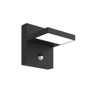 Lucande L&aacute;mpara de pared exterior de Aluminio Negro