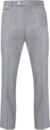 HUGO BOSS Chino broek - Heren - Nette broeken - Blauw - XL - Katoen - Broeken