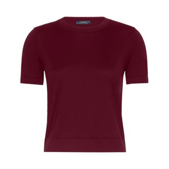 Max Mara Dames, Truien, Rood, Maat: L Katoen