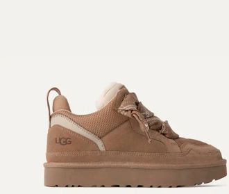 UGG Lowmel 1144032-CHE Sneaker Womens Chestnut Suede Lifestyle Shoes RHS7538