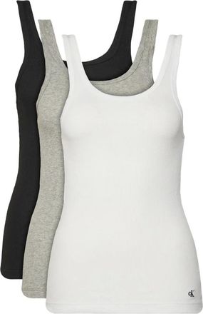 Calvin Klein Dames, Tops, Veelkleurig, Maat: XS Katoen