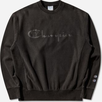 Champion Aries Decentralised Crewneck Sweatshirt Black
