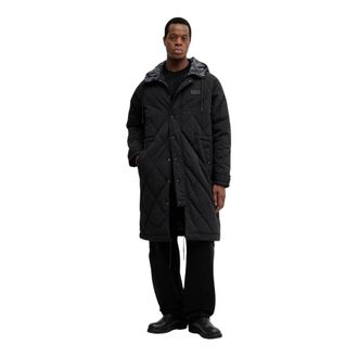 Versace Jeans Couture Jassen, Heren, Zwart, XL, Polyester, Winterjassen