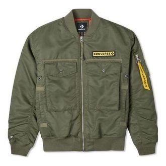 Converse Military Pack Ma-1 Bomber Jacket Army Green 10023761-A01