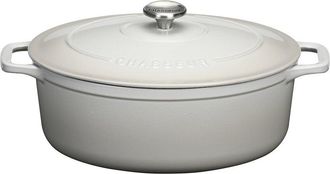 Chasseur 5.3Qt Enameled Cast Iron Oval Dutch Oven