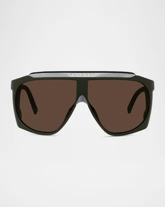 Vuarnet Men & apos;s Altitude 01 Nylon Shield Sunglasses