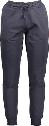 U.S.Polo Association Blauwe Katoenen Straight-Leg Broek - Heren - Sweatpants - Blauw - 2XL - Katoen - Broeken