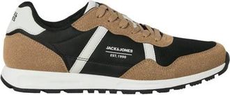 Jack & Jones Jfwharrow sneakers zwart/camel