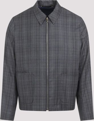 Paul Smith Grey Front Zipper Jacket