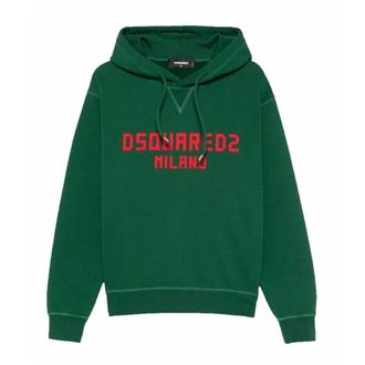 Dsquared2 Milano Logo Groen Trainingspak