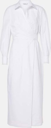 Max Mara Abito a portafoglio in twill di misto cotone