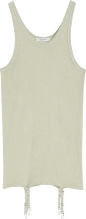 Christophe Lemaire Canotta con bretelle - Verde
