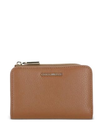 Coccinelle logo-detail leather wallet - Brown