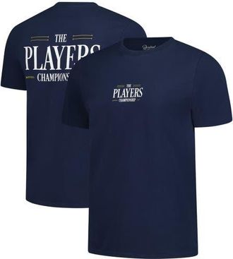 Barstool Sports Mens Barstool Golf Navy 2025 THE PLAYERS Varsity Logo T-Shirt at Nordstrom, Size Xx-Large