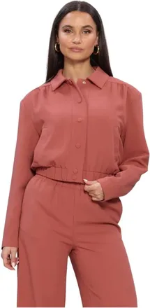 Lina Locchi Dames, Jassen, Roze, Maat: 2XL