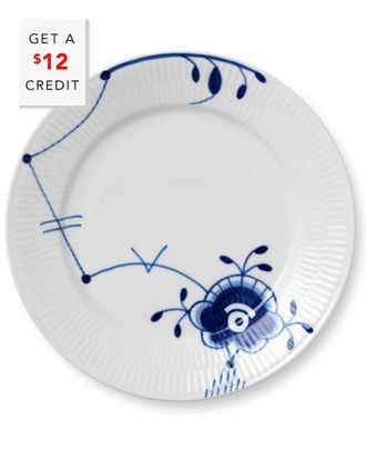 ROYAL COPENHAGEN 8.75In Fluted Mega Salad Platewith $12 Credit