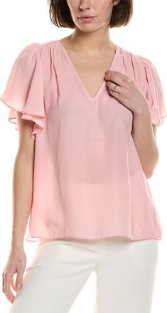Ramy Brook Bronta Short Sleeve Top