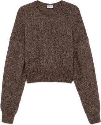 MRZ Jersey de cuello redondo Fw 26.0120 0810 - Knitwear - Mujer - Marr&oacute;n - M