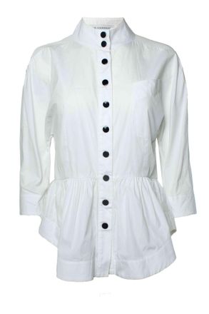 J.W.Anderson Womens J.W. White poplin shirt Cotton - One Size