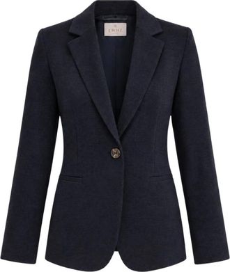 Marella Emmfresia Blazer - Dames - Blazers - Blauw - XL - Leer - Jassen