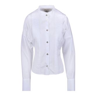 Semicouture Shirts, female, White, Size: L Camicia Delicia