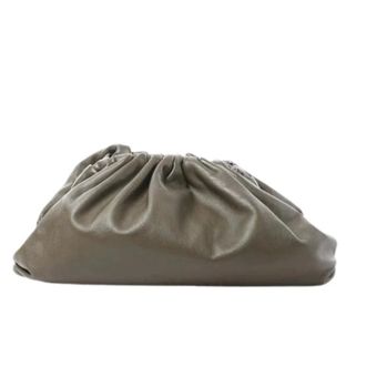 Bottega Veneta Pre-owned Clutches, female, Green, Size: ONE SIZE Pre-owned The Pouch Oversize