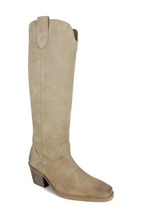 Zigi Soho Bangor Western Boot in Sand Suede at Nordstrom, Size 10