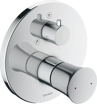 Duravit Duravit - White Tulip, Monomando De Ducha Empotrado, 2 Conectores