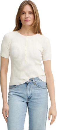 Marc O'Polo Cardigan con bottoni e scollo rotondo - - Knitwear - Donna - Beige - XS