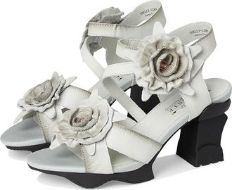 L'Artiste by Spring Step Shelly Womens Shoes Light Grey : EU 42 (US Womens 10.5-11) M, Leather