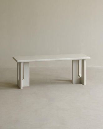 Deco Wood Banco de microcemento 120x33cm