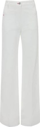 Victoria Beckham Alina High-Waisted Flared Jeans, Waist Size 25