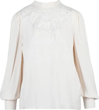 Twin-Set Viscose Blouse - White