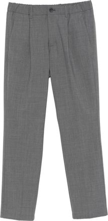 Herno Broeken, Heren, Grijs, S, Katoen, Stretch Tailored Broeken