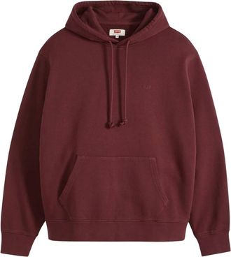 Levi's Hoodies & sweatvesten, Heren, Rood, XL, Hoodies