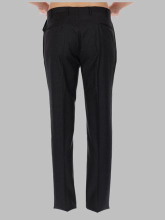 Incotex Wool Trousers - Black