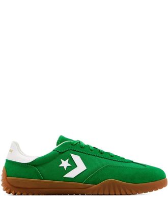 Converse Sneakers Run Star in pelle scamosciata - Verde