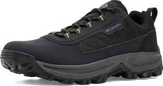 Columbia Transverse Hike Low Mens Shoes Black/Stinger : 11.5 D - Medium, Canvas
