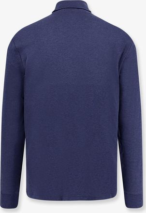 Polo Ralph Lauren Mens Cotton Turtleneck Sweater, Blue