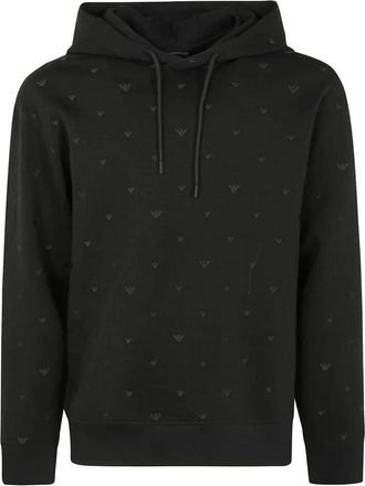 Emporio Armani Casual Sweatshirt voor Mannen - Heren - Hoodies - Zwart - M - Hoodies & sweatvesten