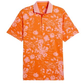 Puma Mattr Rose Performance-poloshirt voor heren (Oranje)