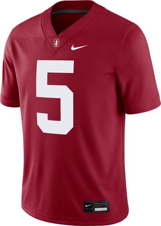 Nike Christian McCaffrey Stanford Mens Nike Mens Dri-FIT College Game Jersey in Red | NC2F08BDCPM-14V