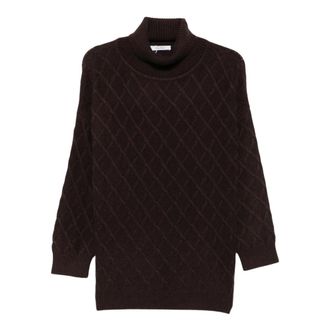 Max Mara Bambola Maglia-Canottiera Top - Dames - Truien - Bruin - Maat: XS
