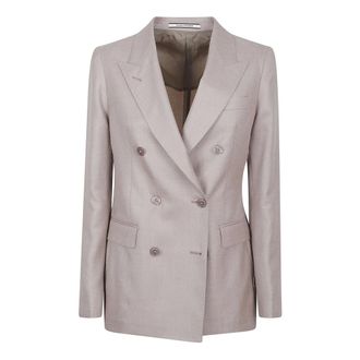 Tagliatore Blazers, female, Beige, Size: 3XL Blazer